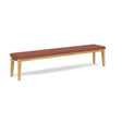 Manutti Sunrise Coussin d'assise Banc 235x42cm (Cat.B) Copper clay C203 