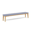 Manutti Sunrise Coussin d'assise Banc 235x42cm (Cat.B) Persian blue C183 