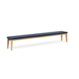 Manutti Sunrise Coussin d'assise Banc 300x42cm (Cat.A) FR Abyss CF008 
