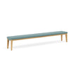 Manutti Sunrise Coussin d'assise Banc 300x42cm (Cat.B) FR Emerald C138 