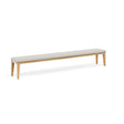 Manutti Sunrise Coussin d'assise Banc 300x42cm (Cat.B) Nebbia C140 