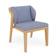 Manutti Sunrise Coussin pour Chaise repas (Cat.B) Persian blue C183 