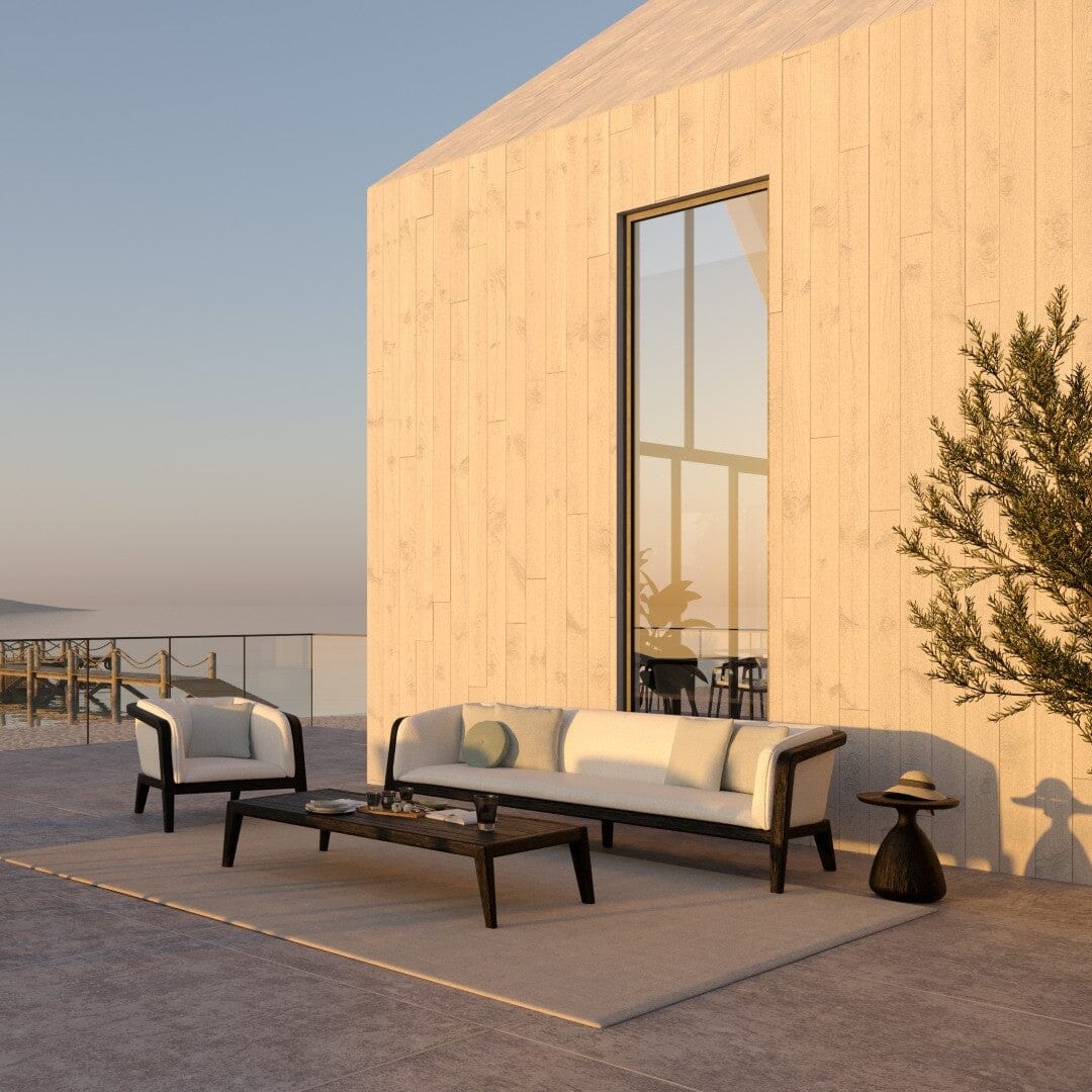 Manutti Sunrise Fauteuil club 1-Seater, coussins en sus 