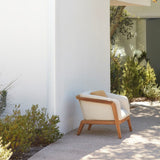 Manutti Sunrise Fauteuil club 1-Seater, coussins en sus 