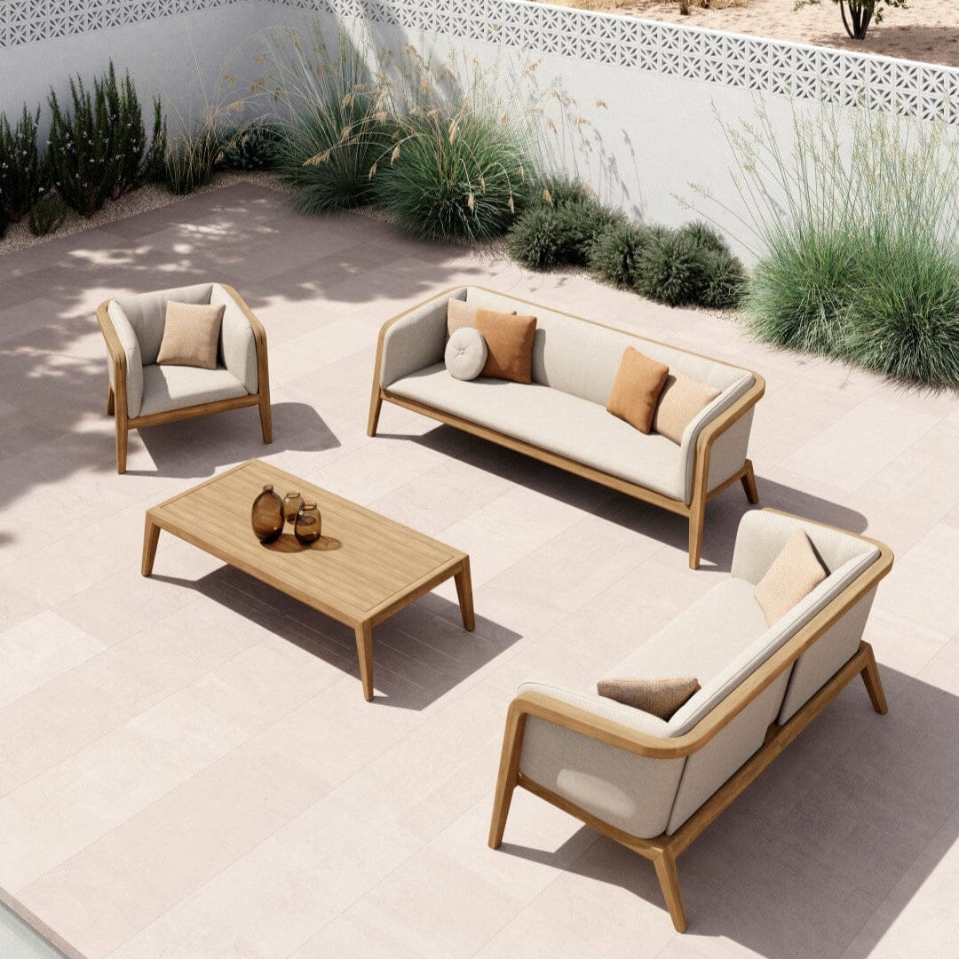 Manutti Sunrise Fauteuil club 1-Seater, coussins en sus 