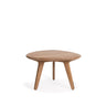 Manutti Torsa Organic Table basse Ø60cm h:35cm Teak brushed 