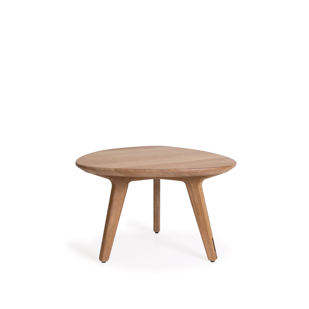 Manutti Torsa Organic Table basse Ø60cm h:35cm Teak brushed 