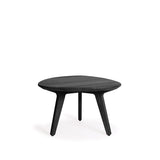 Manutti Torsa Organic Table basse Ø60cm h:35cm Teak scuro 