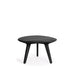 Manutti Torsa Organic Table basse Ø60cm h:35cm Teak scuro 