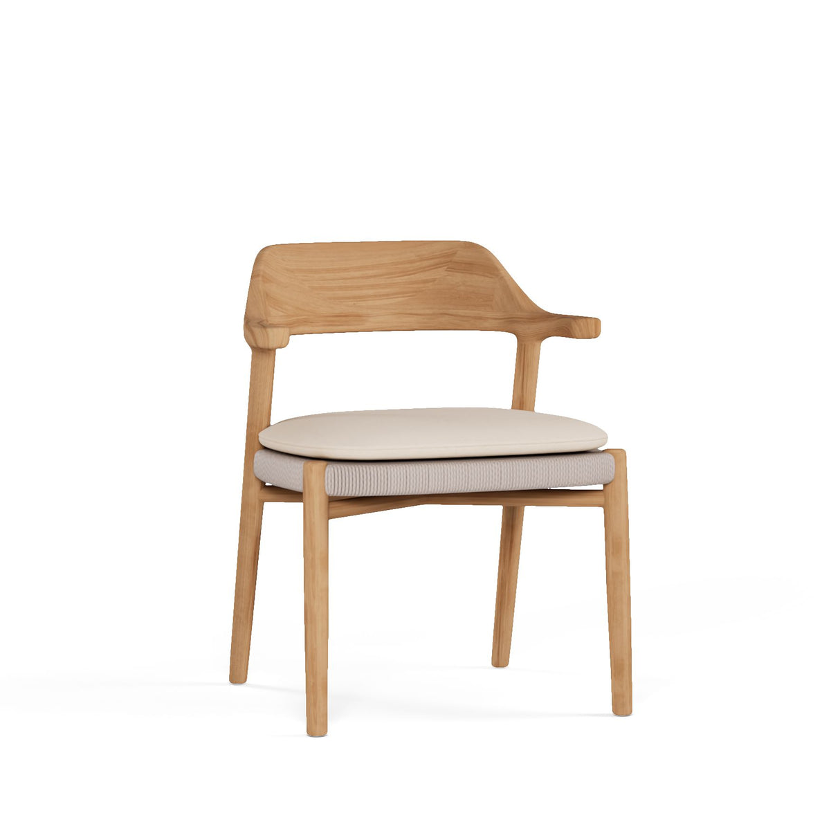 Manutti Yiko Side chair - Chaise repas, coussin non inclus 