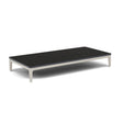 Manutti Zendo Sense Coffee Table 96x46cm h:15cm Flint AF13 Ceramic Basalt Black 12mm 5K67 