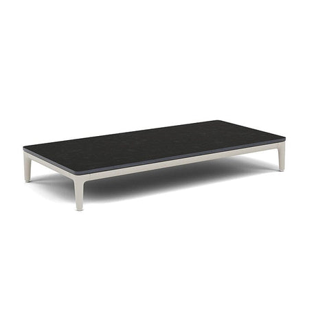 Manutti Zendo Sense Coffee Table 96x46cm h:15cm Flint AF13 Ceramic Basalt Black 12mm 5K67 