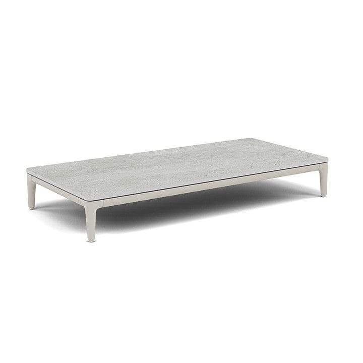 Manutti Zendo Sense Coffee Table 96x46cm h:15cm Flint AF13 Ceramic Concrete 12mm 5K68 