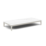 Manutti Zendo Sense Coffee Table 96x46cm h:15cm Flint AF13 Ceramic Marble White 12mm 5K58 