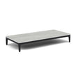 Manutti Zendo Sense Coffee Table 96x46cm h:15cm Lava AF10 Ceramic Concrete 12mm 5K68 