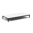 Manutti Zendo Sense Coffee Table 96x46cm h:15cm Lava AF10 Ceramic Marble White 12mm 5K58 