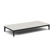 Manutti Zendo Sense Coffee Table 96x46cm h:15cm Lava AF10 Ceramic Speckled Sand 12mm 5K73 