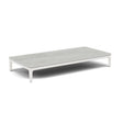 Manutti Zendo Sense Coffee Table 96x46cm h:15cm White AF08 Ceramic Concrete 12mm 5K68 