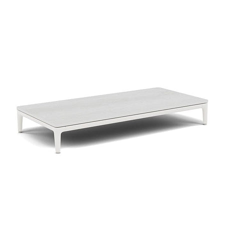 Manutti Zendo Sense Coffee Table 96x46cm h:15cm White AF08 Ceramic Perla 12mm 5K66 