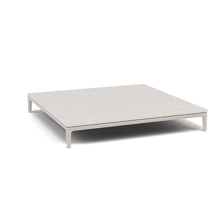 Manutti Zendo Sense Coffee Table 96x96cm h:15cm Flint AF13 Ceramic Speckled Sand 12mm 5K73 