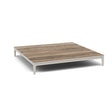Manutti Zendo Sense Coffee Table 96x96cm h:15cm Flint AF13 Ceramic Travertin Geo 12mm 5K54 