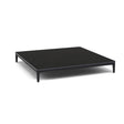 Manutti Zendo Sense Coffee Table 96x96cm h:15cm Lava AF10 Ceramic Basalt Black 12mm 5K67 