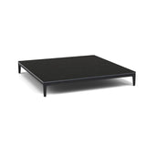 Manutti Zendo Sense Coffee Table 96x96cm h:15cm Lava AF10 Ceramic Basalt Black 12mm 5K67 