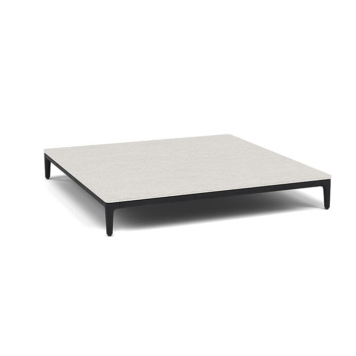 Manutti Zendo Sense Coffee Table 96x96cm h:15cm Lava AF10 Ceramic Speckled Sand 12mm 5K73 