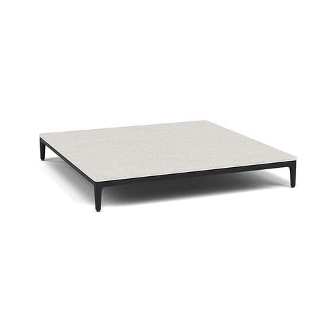 Manutti Zendo Sense Coffee Table 96x96cm h:15cm Lava AF10 Ceramic Speckled Sand 12mm 5K73 