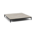 Manutti Zendo Sense Coffee Table 96x96cm h:15cm Lava AF10 Ceramic Travertin Crema 12mm 5K74 