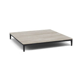 Manutti Zendo Sense Coffee Table 96x96cm h:15cm Lava AF10 Ceramic Travertin Crema 12mm 5K74 