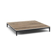 Manutti Zendo Sense Coffee Table 96x96cm h:15cm Lava AF10 Ceramic Travertin Geo 12mm 5K54 
