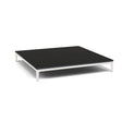 Manutti Zendo Sense Coffee Table 96x96cm h:15cm White AF08 Ceramic Basalt Black 12mm 5K67 