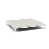 Manutti Zendo Sense Coffee Table 96x96cm h:15cm White AF08 Ceramic Speckled Sand 12mm 5K73 