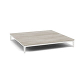 Manutti Zendo Sense Coffee Table 96x96cm h:15cm White AF08 Ceramic Travertin Crema 12mm 5K74 