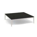 Manutti Zendo Sense Outdoor Coffee Table 96x96cm h:25cm Flint AF13 Ceramic Basalt Black 12mm 5K67 