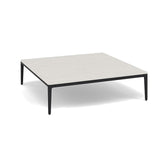 Manutti Zendo Sense Outdoor Coffee Table 96x96cm h:25cm Lava AF10 Ceramic Speckled Sand 12mm 5K73 
