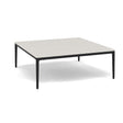 Manutti Zendo Sense Outdoor Coffee Table 96x96cm h:35cm Lava AF10 Ceramic Speckled Sand 12mm 5K73 