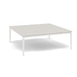 Manutti Zendo Sense Outdoor Coffee Table 96x96cm h:35cm White AF08 Ceramic Speckled Sand 12mm 5K73 