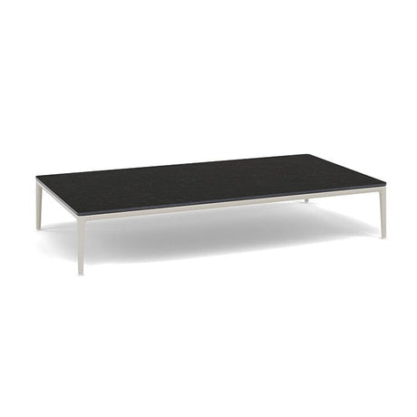 Manutti Zendo Sense Outdoor Side Table 150x80cm h:25cm Flint AF13 Ceramic Basalt Black12mm 5K67 