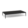 Manutti Zendo Sense Outdoor Side Table 150x80cm h:25cm Lava AF10 Ceramic Basalt Black12mm 5K67 