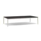 Manutti Zendo Sense Outdoor Side Table 150x80cm h:35cm Flint AF13 Ceramic Basalt Black 12mm 5K67 