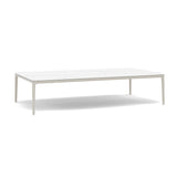 Manutti Zendo Sense Outdoor Side Table 150x80cm h:35cm Flint AF13 Ceramic Marble White 12mm 5K58 