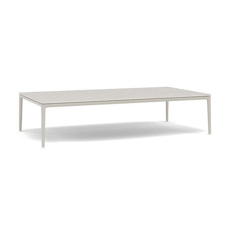 Manutti Zendo Sense Outdoor Side Table 150x80cm h:35cm Flint AF13 Ceramic Speckled Sand 12mm 5K73 