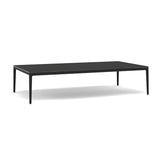 Manutti Zendo Sense Outdoor Side Table 150x80cm h:35cm Lava AF10 Ceramic Basalt Black 12mm 5K67 