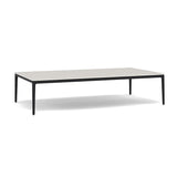 Manutti Zendo Sense Outdoor Side Table 150x80cm h:35cm Lava AF10 Ceramic Speckled Sand 12mm 5K73 