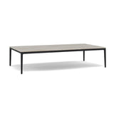 Manutti Zendo Sense Outdoor Side Table 150x80cm h:35cm Lava AF10 Ceramic Travertin Crema 12mm 5K74 