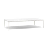 Manutti Zendo Sense Outdoor Side Table 150x80cm h:35cm White AF08 Ceramic Marble White 12mm 5K58 