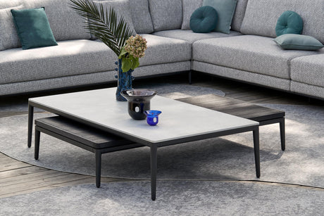 Manutti Zendo Sense Outdoor Side Table 150x80cm h:25cm