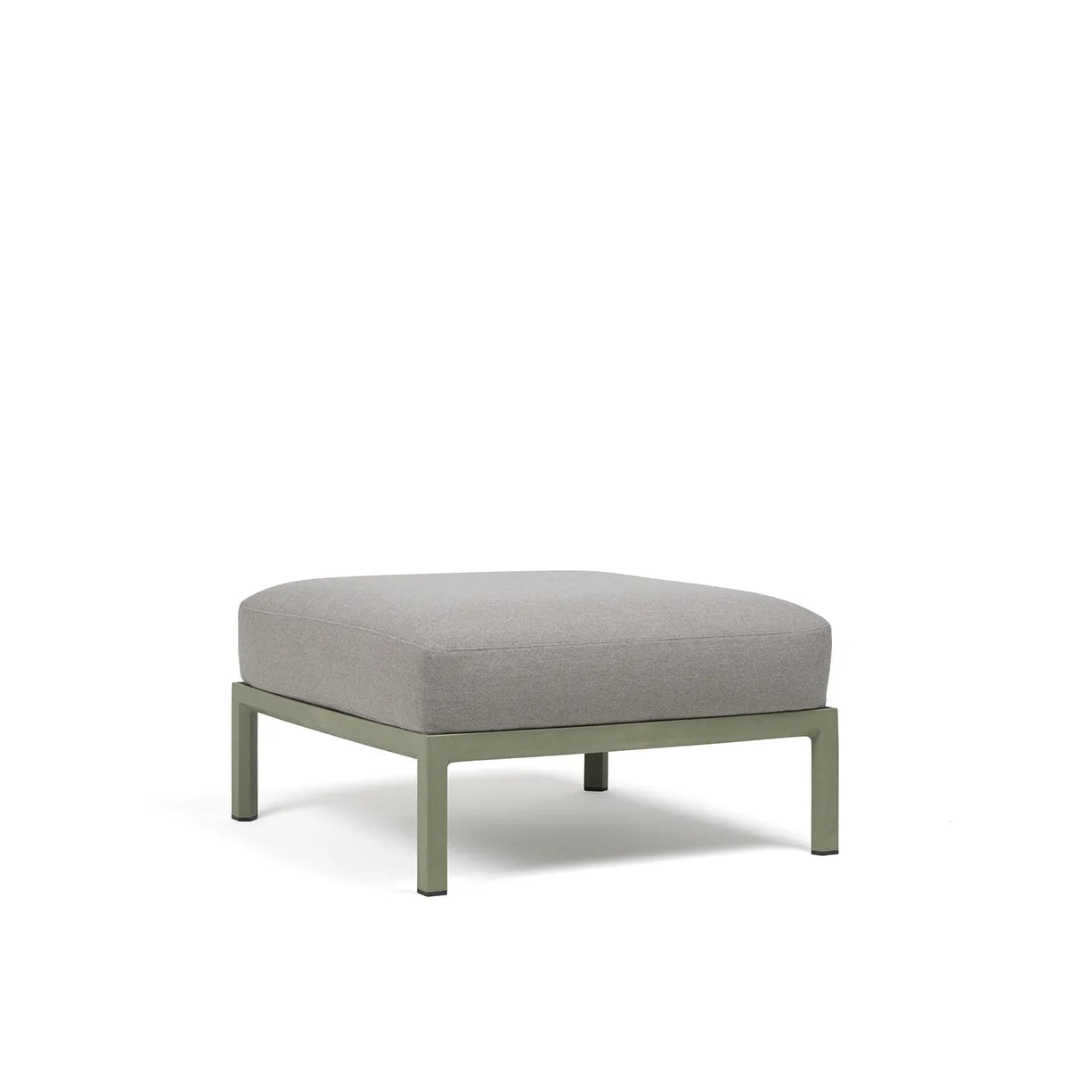 Nardi Maximo Pouf 80x80cm avec coussin Cactus Lava Sunbrella